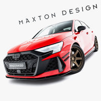 Maxton Design - Front Bumper Wings (Canards) Audi RS3 Sedan 8Y Facelift