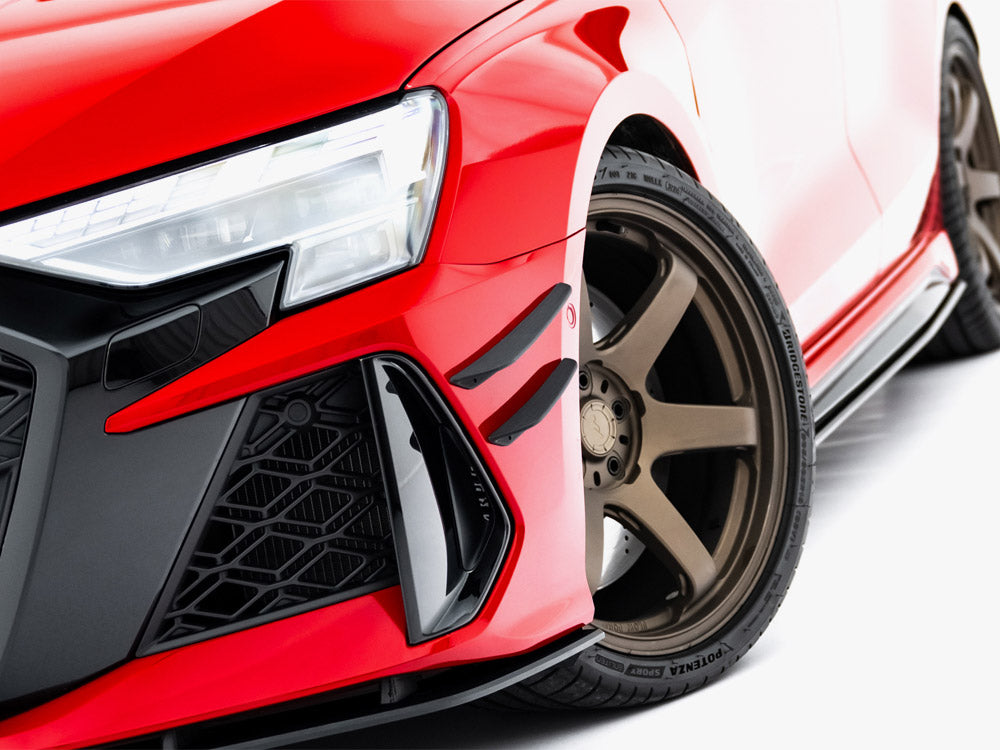 Maxton Design - Front Bumper Wings (Canards) Audi RS3 Sedan 8Y Facelift