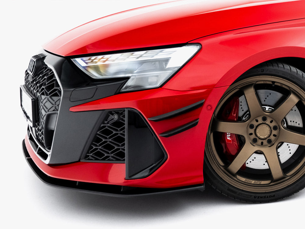 Maxton Design - Front Bumper Wings (Canards) Audi RS3 Sedan 8Y Facelift