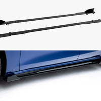 Maxton Design - Street PRO Side Skirt Diffusers + Flaps Audi A5 S-Line / S5 Sedan / Avant B10