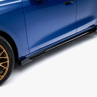 Maxton Design - Street PRO Side Skirt Diffusers + Flaps Audi A5 S-Line / S5 Sedan / Avant B10