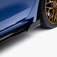 Maxton Design - Street PRO Side Skirt Diffusers + Flaps Audi A5 S-Line / S5 Sedan / Avant B10