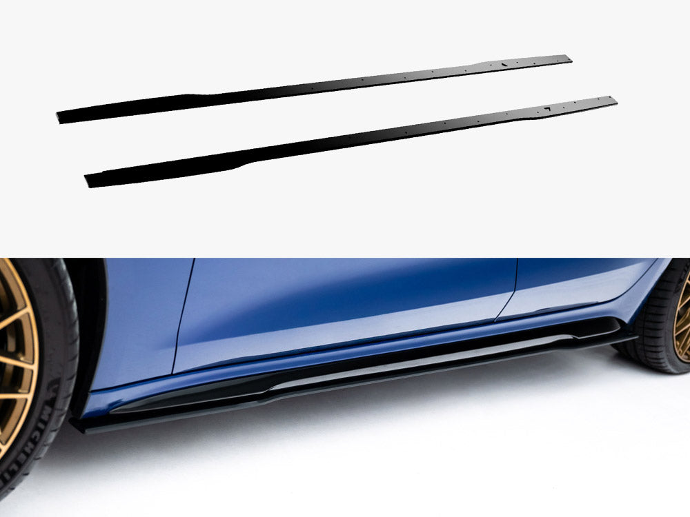 Maxton Design - Street PRO Side Skirt Diffusers Audi A5 S-Line / S5 Sedan / Avant B10