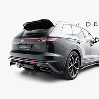 Maxton Design - Rear Splitter (Vertical Bars) Volkswagen Touareg R-Line Mk3 Facelift