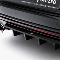 Maxton Design - Rear Splitter (Vertical Bars) Volkswagen Touareg R-Line Mk3 Facelift