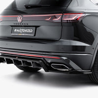Maxton Design - Rear Splitter (Vertical Bars) Volkswagen Touareg R-Line Mk3 Facelift