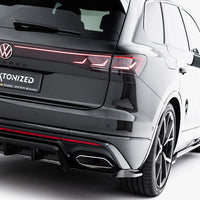 Maxton Design - Rear Splitter (Vertical Bars) Volkswagen Touareg R-Line Mk3 Facelift