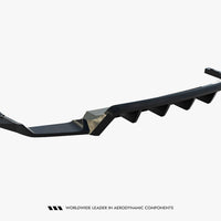 Maxton Design - Rear Splitter (Vertical Bars) Volkswagen Touareg R-Line Mk3 Facelift