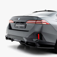 Maxton Design - Rear Splitter (Vertical Bars) V.2 BMW 5 / i5 M-Pack Sedan / Touring G60 / G61