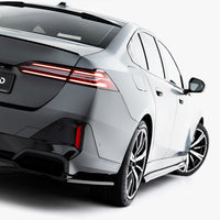 Maxton Design - Rear Splitter (Vertical Bars) V.2 BMW 5 / i5 M-Pack Sedan / Touring G60 / G61