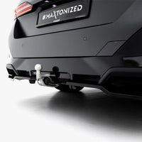 Maxton Design - Rear Splitter (Vertical Bars) V.2 BMW 5 / i5 M-Pack Sedan / Touring G60 / G61