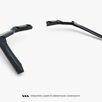 Maxton Design - Rear Splitter (Vertical Bars) V.2 BMW 5 / i5 M-Pack Sedan / Touring G60 / G61
