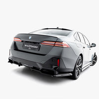Maxton Design - Rear Splitter (Vertical Bars) V.1 BMW 5 / i5 M-Pack Sedan / Touring G60 / G61