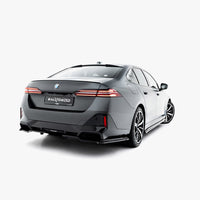 Maxton Design - Rear Splitter (Vertical Bars) V.1 BMW 5 / i5 M-Pack Sedan / Touring G60 / G61