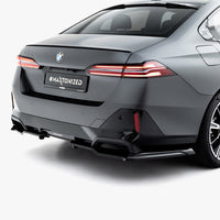 Maxton Design - Rear Splitter (Vertical Bars) V.1 BMW 5 / i5 M-Pack Sedan / Touring G60 / G61