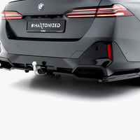 Maxton Design - Rear Splitter (Vertical Bars) V.1 BMW 5 / i5 M-Pack Sedan / Touring G60 / G61