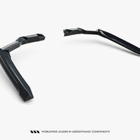 Maxton Design - Rear Splitter (Vertical Bars) V.1 BMW 5 / i5 M-Pack Sedan / Touring G60 / G61