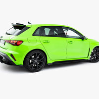 Maxton Design - Street PRO Side Skirt Diffusers + Flaps Audi RS3 Sportback 8Y Facelift