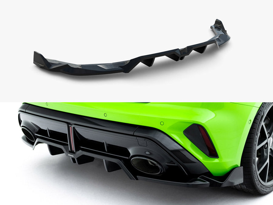 Maxton Design - Rear Splitter (Vertical Bars) V.3 Audi RS3 Sportback 8Y Facelift
