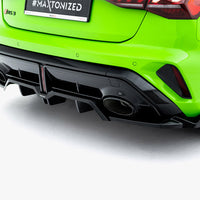 Maxton Design - Rear Splitter (Vertical Bars) V.3 Audi RS3 Sportback 8Y Facelift