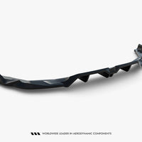 Maxton Design - Rear Splitter (Vertical Bars) V.3 Audi RS3 Sportback 8Y Facelift