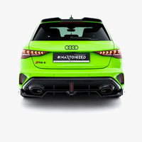 Maxton Design - Rear Splitter (Vertical Bars) V.1 Audi RS3 Sportback 8Y Facelift