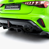 Maxton Design - Rear Splitter (Vertical Bars) V.1 Audi RS3 Sportback 8Y Facelift