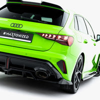 Maxton Design - Rear Splitter (Vertical Bars) V.1 Audi RS3 Sportback 8Y Facelift
