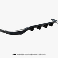 Maxton Design - Rear Splitter (Vertical Bars) Volkswagen Tiguan R-Line Mk3