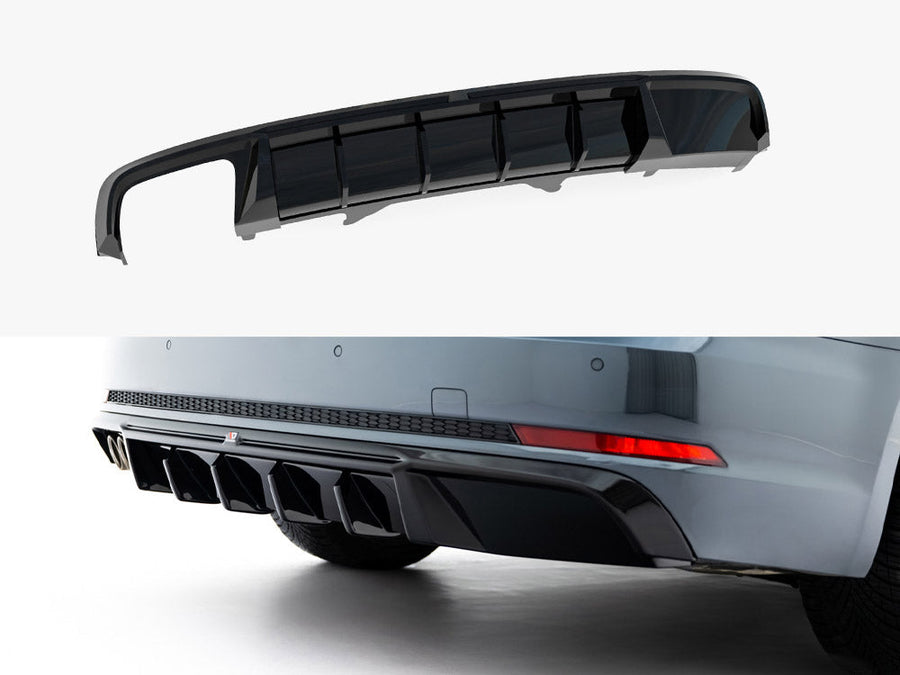 Maxton Design - Rear Valance V.2 Audi A4 S-Line Sedan / Avant B9