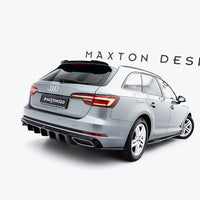Maxton Design - Rear Valance Audi A4 / A4 S-Line Sedan / Avant B9