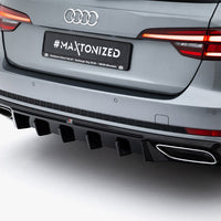 Maxton Design - Rear Valance Audi A4 / A4 S-Line Sedan / Avant B9