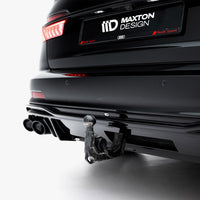 Maxton Design -  Rear Valance + Exhaust Ends Imitation Audi A6 S-Line / S6 C8 / C8 Facelift