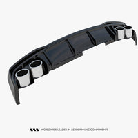 Maxton Design -  Rear Valance + Exhaust Ends Imitation Audi A6 S-Line / S6 C8 / C8 Facelift