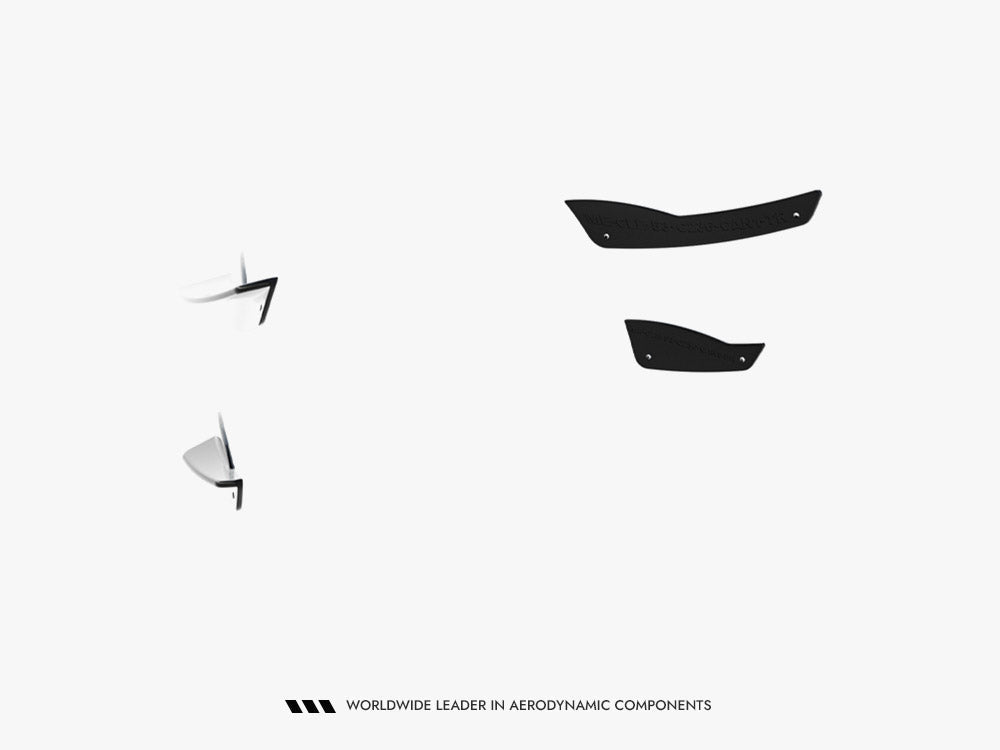 Maxton Design - Front Bumper Wings (Canards) Mercedes-AMG CLE 53 Aero C236