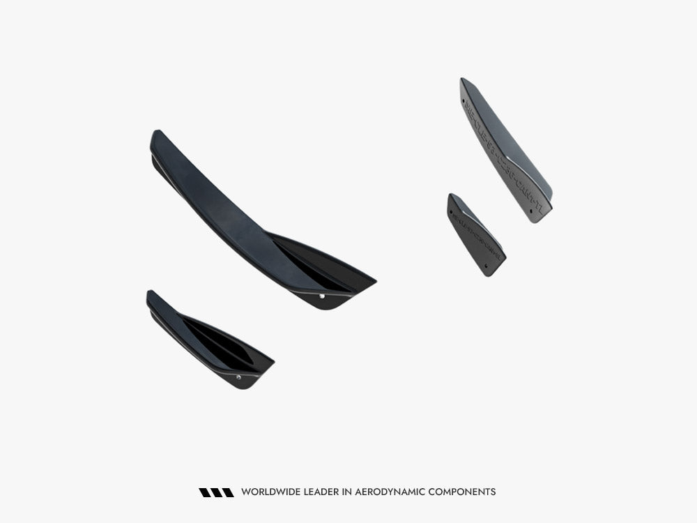 Maxton Design - Front Bumper Wings (Canards) Mercedes-AMG CLE 53 Aero C236