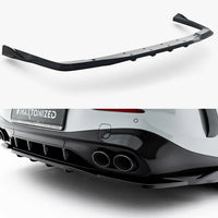 Maxton Design - Rear Splitter (Vertical Bars) Mercedes-AMG CLE 53 Aero C236