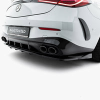 Maxton Design - Rear Splitter (Vertical Bars) Mercedes-AMG CLE 53 Aero C236