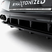 Maxton Design - Rear Splitter (Vertical Bars) Mercedes-AMG CLE 53 Aero C236