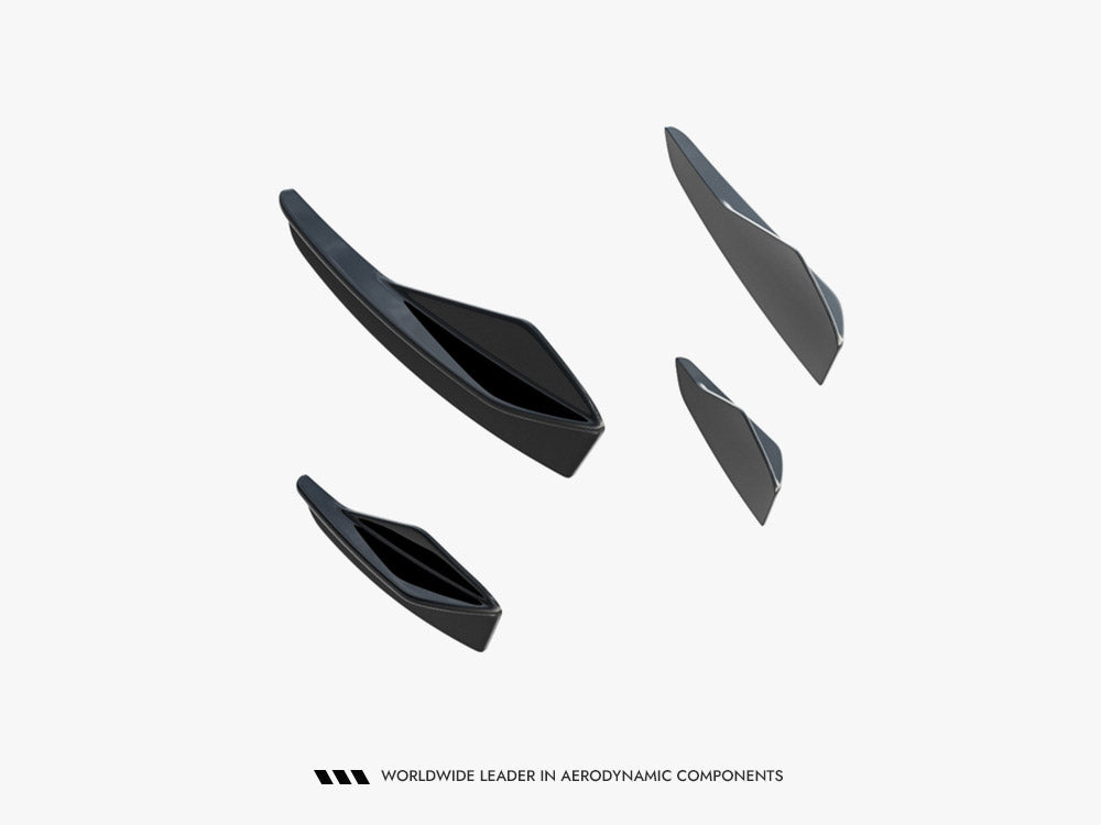 Maxton Design - Front Bumper Wings (Canards) Audi A5 S-Line / S5 Sedan / Avant B10