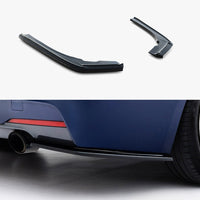 Maxton Design - Rear Side Splitters BMW 3 M-Pack Sedan / Touring F30 / F30 Facelift / F31 / F31 / F31 Facelift