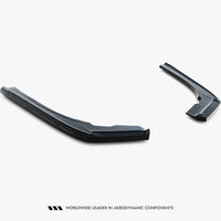 Maxton Design - Rear Side Splitters BMW 3 M-Pack Sedan / Touring F30 / F30 Facelift / F31 / F31 / F31 Facelift