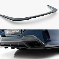 Maxton Design - Rear Splitter (Vertical Bars) BMW 8 Gran Coupe M-Pack G16