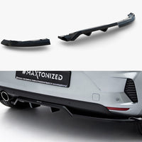 Maxton Design - Rear Splitter (Vertical Bars) Renault Clio Mk5 Facelift