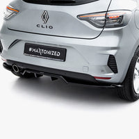 Maxton Design - Rear Splitter (Vertical Bars) Renault Clio Mk5 Facelift