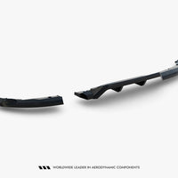 Maxton Design - Rear Splitter (Vertical Bars) Renault Clio Mk5 Facelift