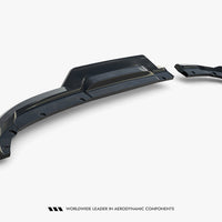 Maxton Design - Rear Splitter (Vertical Bars) Renault Clio Mk5 Facelift