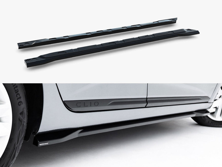 Maxton Design - Side Skirt Diffusers Renault Clio Mk5 Facelift