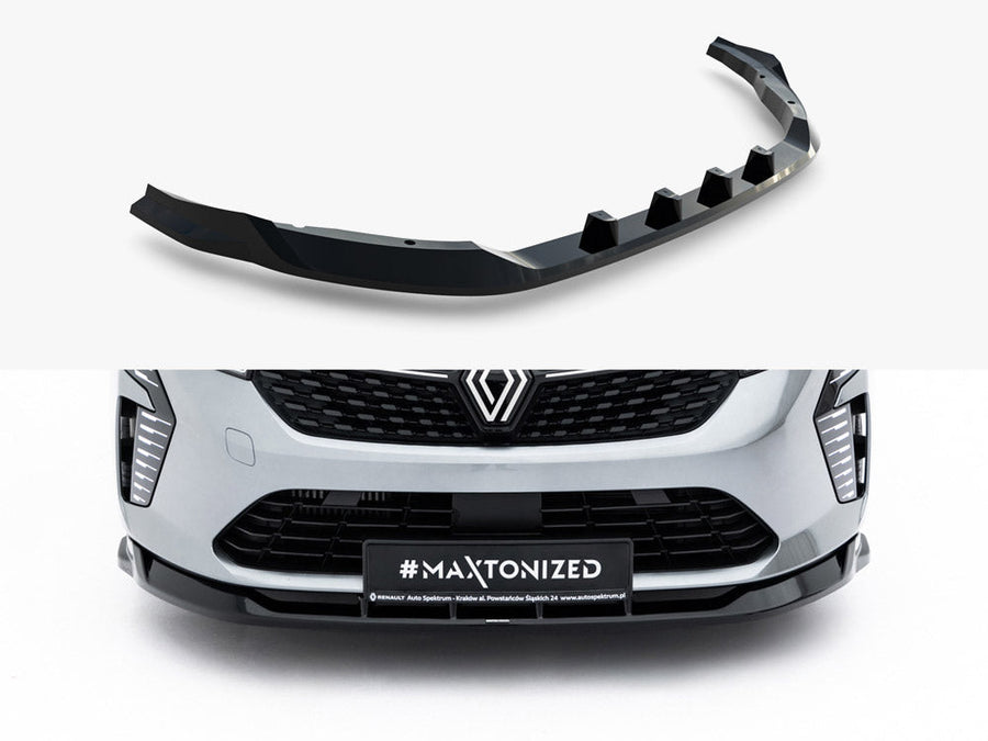 Maxton Design - Front Splitter Renault Clio Mk5 Facelift