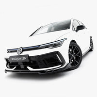 Maxton Design - Front Splitter V.1 Volkswagen Golf R Variant Mk8 Facelift